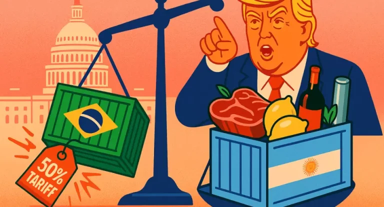 Argentina, en el lugar justo ante el giro proteccionista de Trump