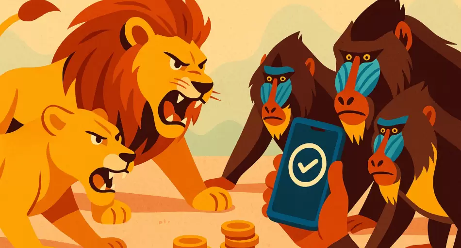 No apto para libertarios: los mandriles dicen que el auto hace ruido