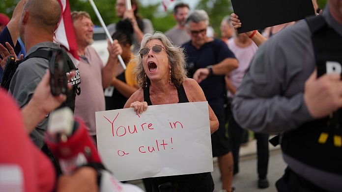 NO COMMENT: Las manifestaciones 'Good Trouble' en EE.UU. se oponen a la agenda de Trump