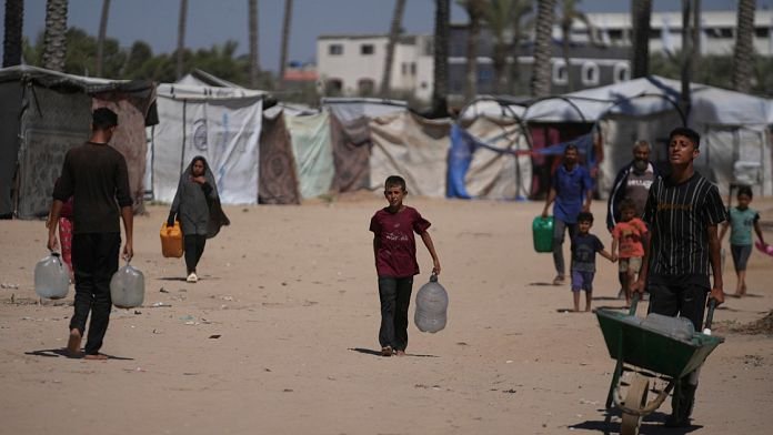 Israel planea confinar a los gazatíes en una "ciudad humanitaria" sobre las ruinas de Rafah de la que no tendrán derecho a salir