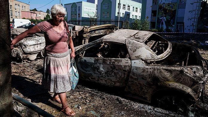 NO COMMENT: Un ataque ruso con drones y misiles golpea Kiev durante la noche