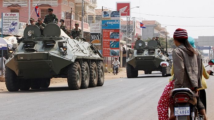 Al menos 11 civiles muertos y un militar en enfrentamientos fronterizos entre Camboya y Tailandia