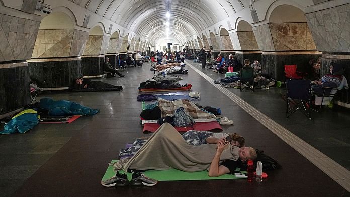 NO COMMENT: Kiev sacudida por un ataque de misiles y drones rusos durante horas