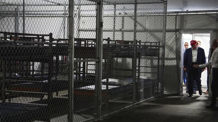 Trump inaugura 'Alligator Alcatraz', una cárcel para 5.000 inmigrantes indocumentados