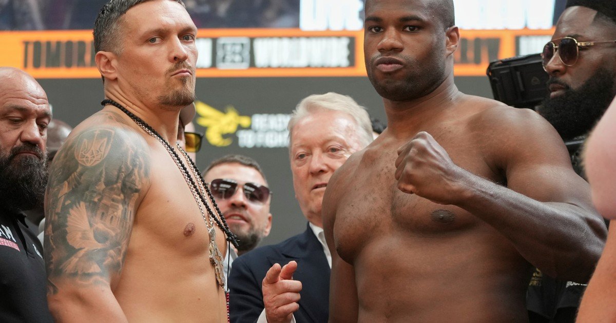 Choque de titanes: Oleksandr Usyk y Daniel Dubois vuelven a verse las caras y el ganador en el mítico Wembley será el campeón indiscutible de los pesados