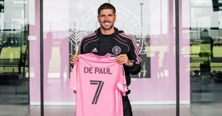 Gran noticia para Lionel Messi: Rodrigo De Paul ya está disponible para debutar en Inter Miami