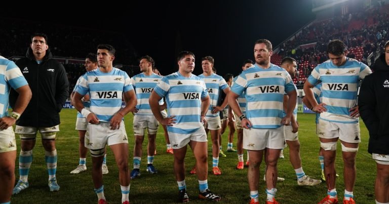 Los Pumas sufrieron la contundencia y la jerarquía de Inglaterra y retrocedieron un par de casilleros