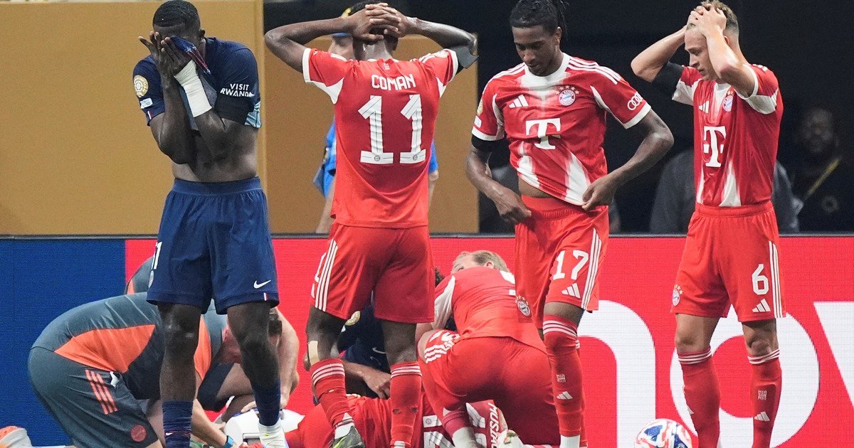 La impactante lesión de Jamal Musiala que estremeció a todos en el Mundial de Clubes