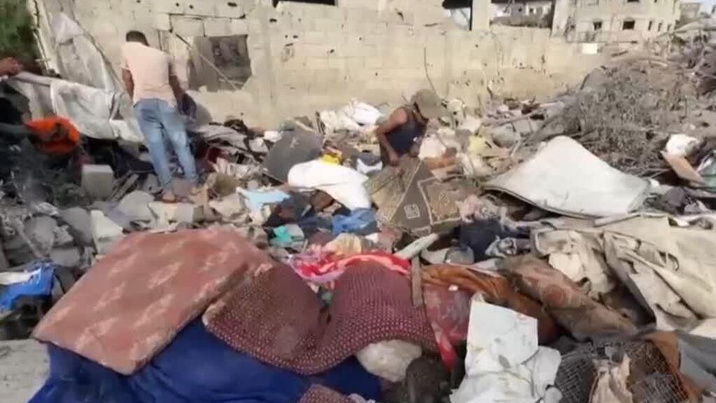 Continúan bombardeos en Gaza mientras Trump y Netanyahu evalúan posible cese el fuego