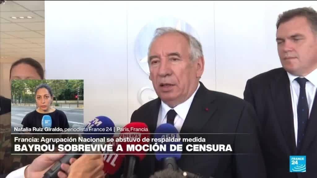 Informe desde París: Bayrou sobrevive a la octava moción de censura, ¿ahora qué?