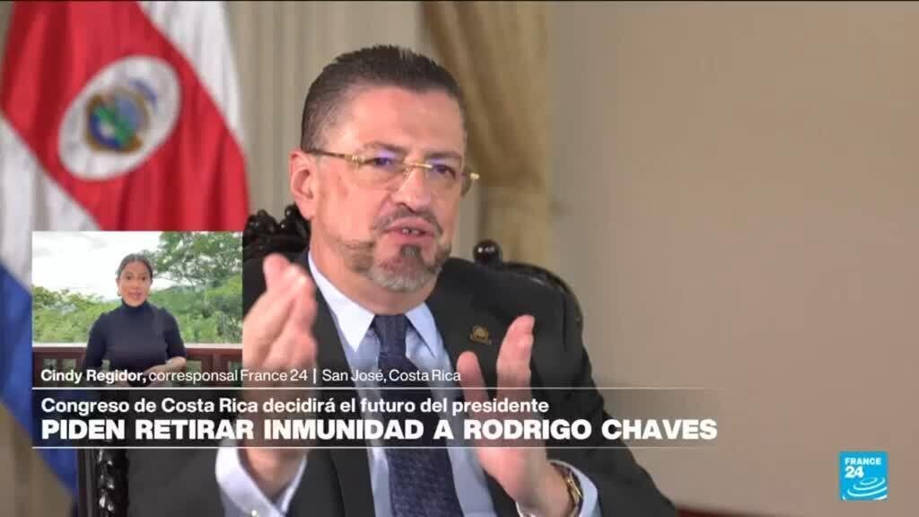 Informe desde San José: por qué Rodrigo Chaves podría perder su inmunidad presidencial