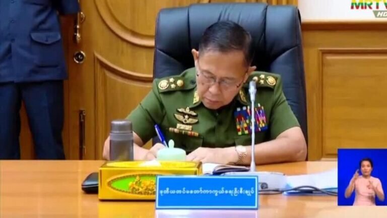 Junta militar de Myanmar anuncia fin de estado de emergencia y unas controvertidas elecciones