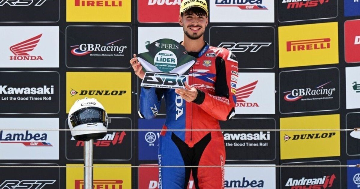 Día negro para el deporte: murió el piloto de motociclismo español Borja Gómez a los 20 años