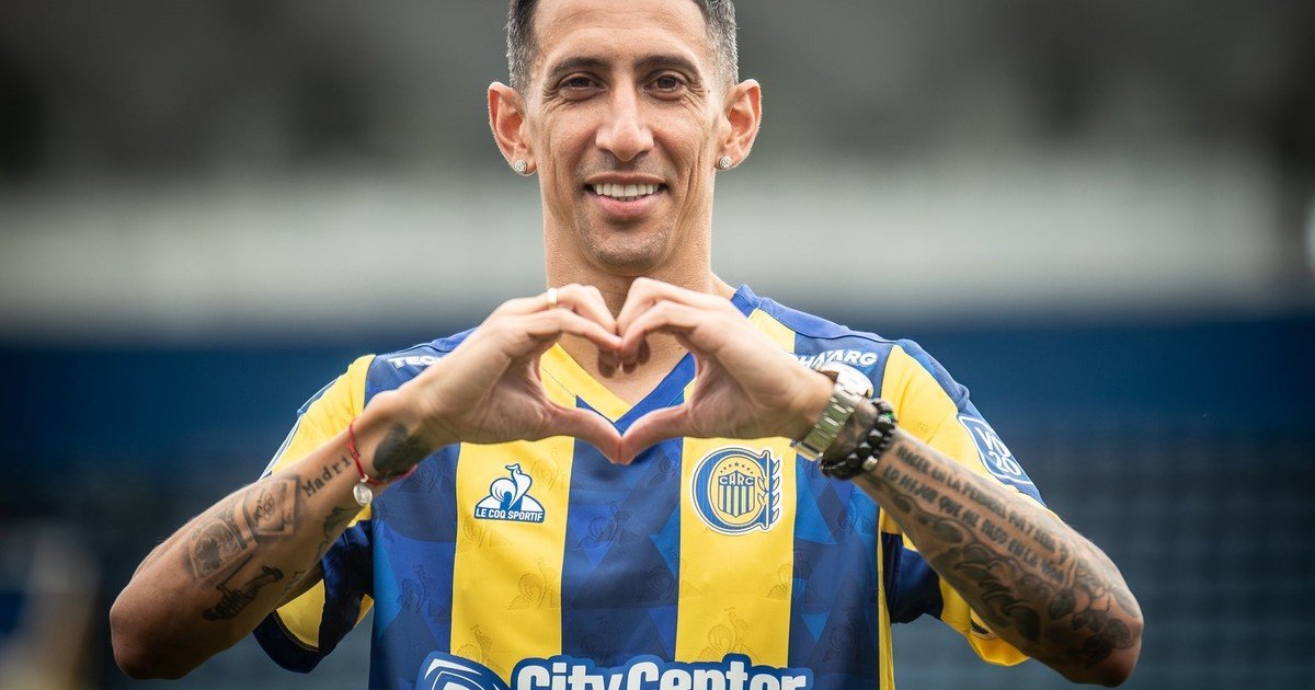 Di María sonrió, lloró y disfrutó su primer día en Rosario Central: el deseo de 'ser campeón', el pedido sin privilegios y el mensaje de Messi