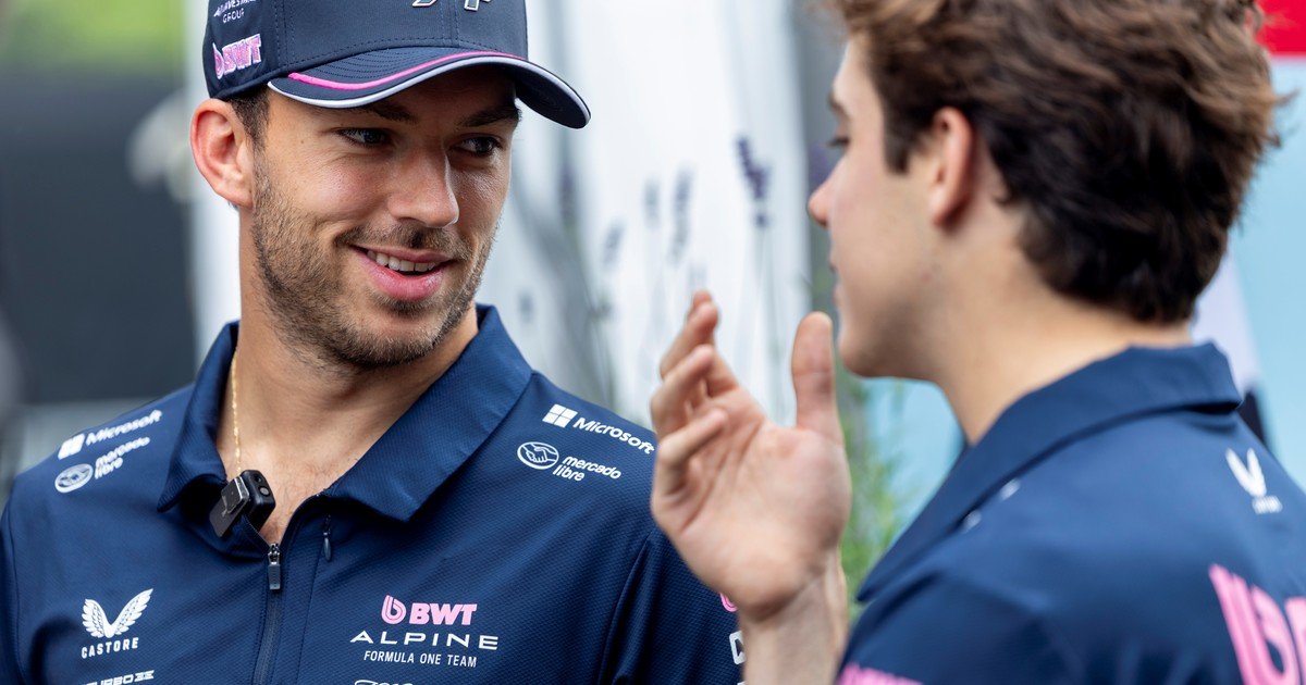 Pierre Gasly salió a bancar a Colapinto: "El coche es muy complicado y es fácil cometer errores"
