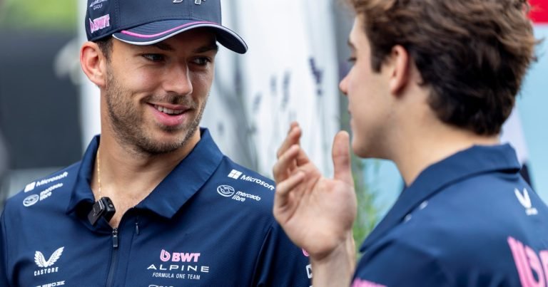 Pierre Gasly le bajó el precio a los rumores sobre posible el reemplazo de Colapinto en Alpine: "Es mucho ruido"
