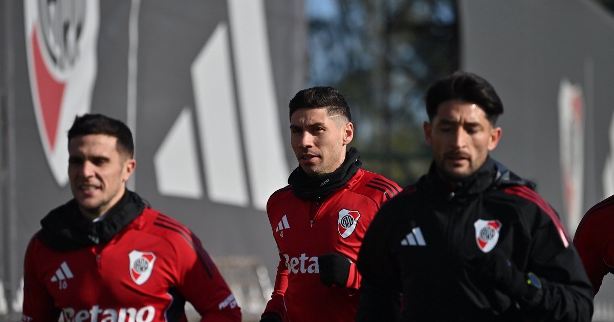 River volvió al trabajo con la ausencia de Mastantuono, a la espera de Salas y con Maher Carrizo en la mira