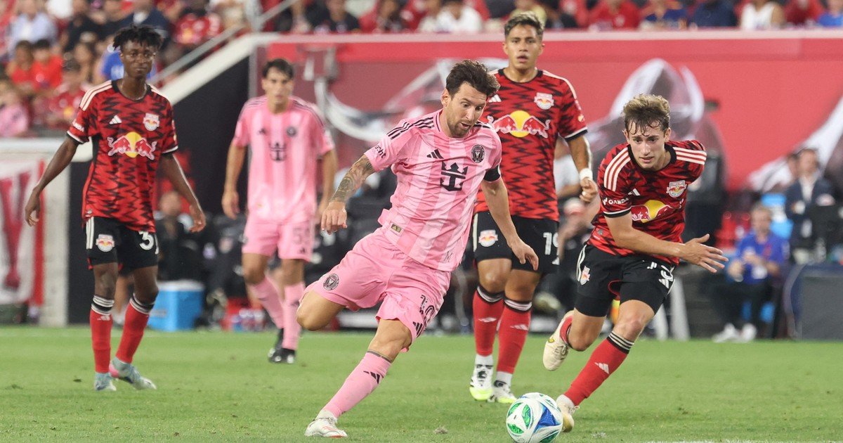 Messi la rompió en la paliza de Inter Miami sobre New York Red Bulls en la MLS: asistencia top y dos golazos, uno con gambeta sin tocarla