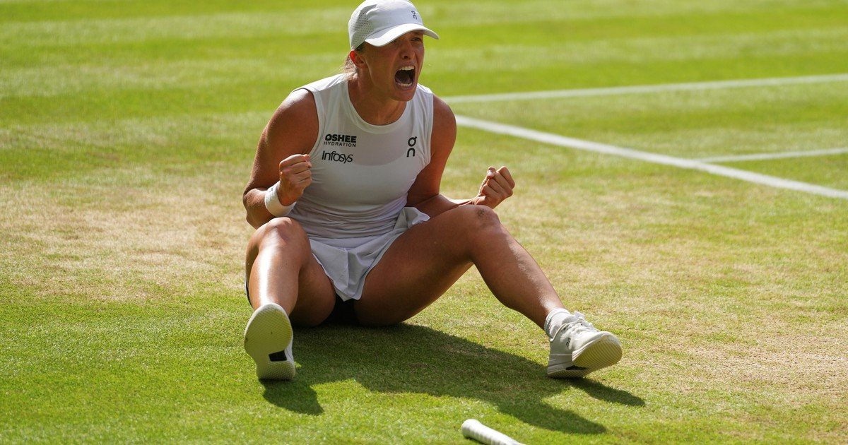 Wimbledon: Iga Swiatek se quedó con el título tras un aplastante doble 6-0 sobre Anisimova en apenas 57 minutos
