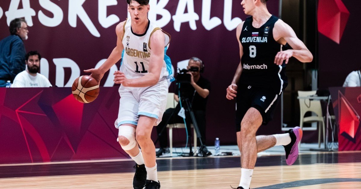 La Selección Argentina falló en el tiro del final frente a Eslovenia y se despidió del Mundial de básquet Sub 19