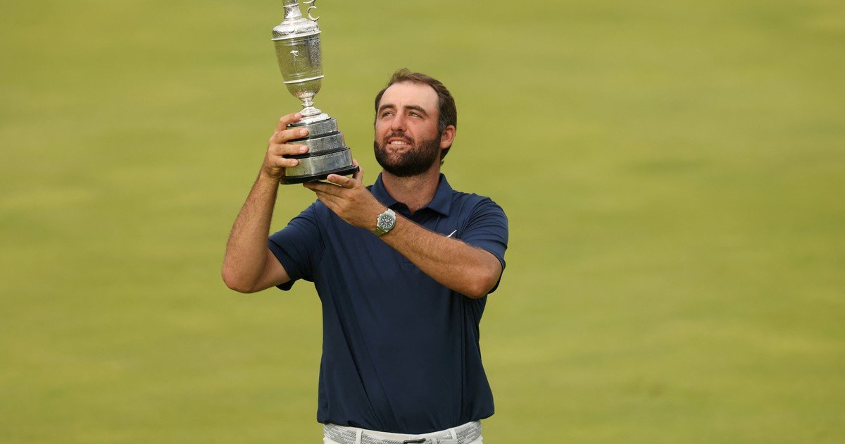 Scottie Scheffler consolidó su reinado del golf mundial: ganó por primera vez el Abierto británico