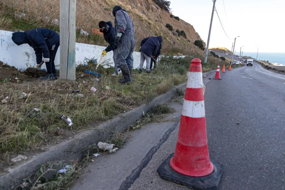 Construcción de un paseo peatonal para los vecinos del Máximo Abásolo