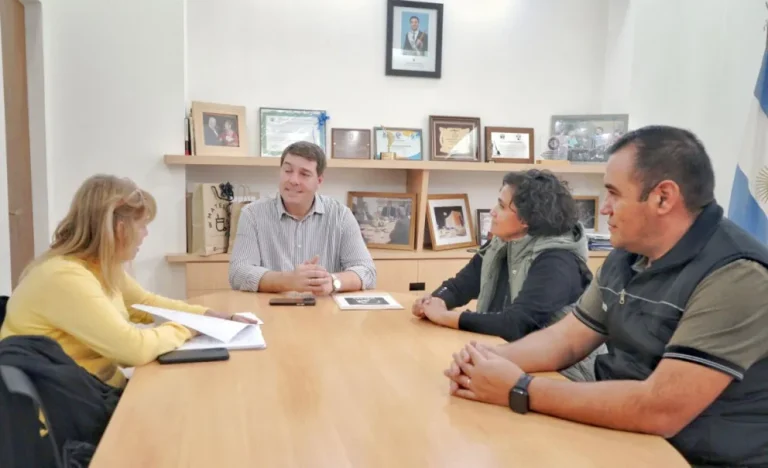 Biss recibió a las nuevas autoridades de la Cooperadora del Hospital Santa Teresita de Rawson