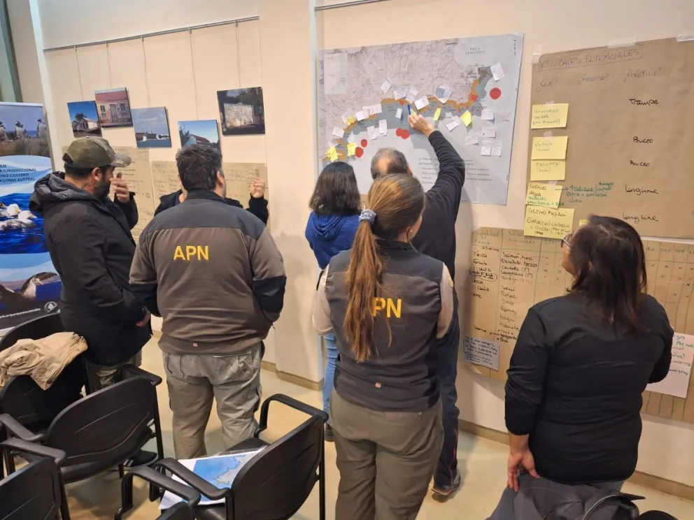 Chubut avanza con el diseño del Programa de Uso Público del Parque Marino Costero Patagonia Austral