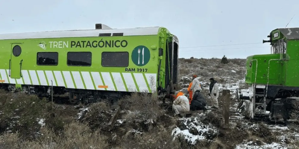 El Tren Patagónico llegó a Bariloche con cuatro vagones menos tras descarrilamiento