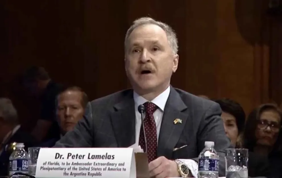 ¿Peter Lamelas en Chubut? polémica por las declaraciones del embajador de Estados Unidos