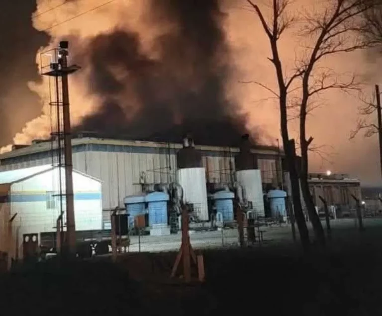 Impactante incendio en planta de gas cerca de Neuquén: intensas llamas alarmaron a la zona