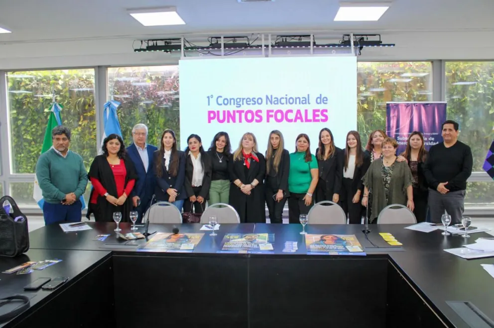 Chubut participó del Primer Congreso Nacional de Puntos Focales sobre Trata de Personas 