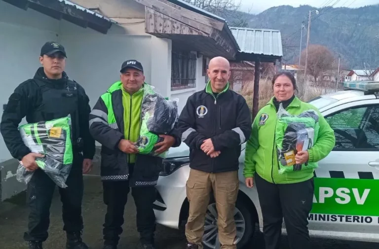 Chubut entregó nuevo equipamiento invernal a las delegaciones de la Agencia de Seguridad Vial