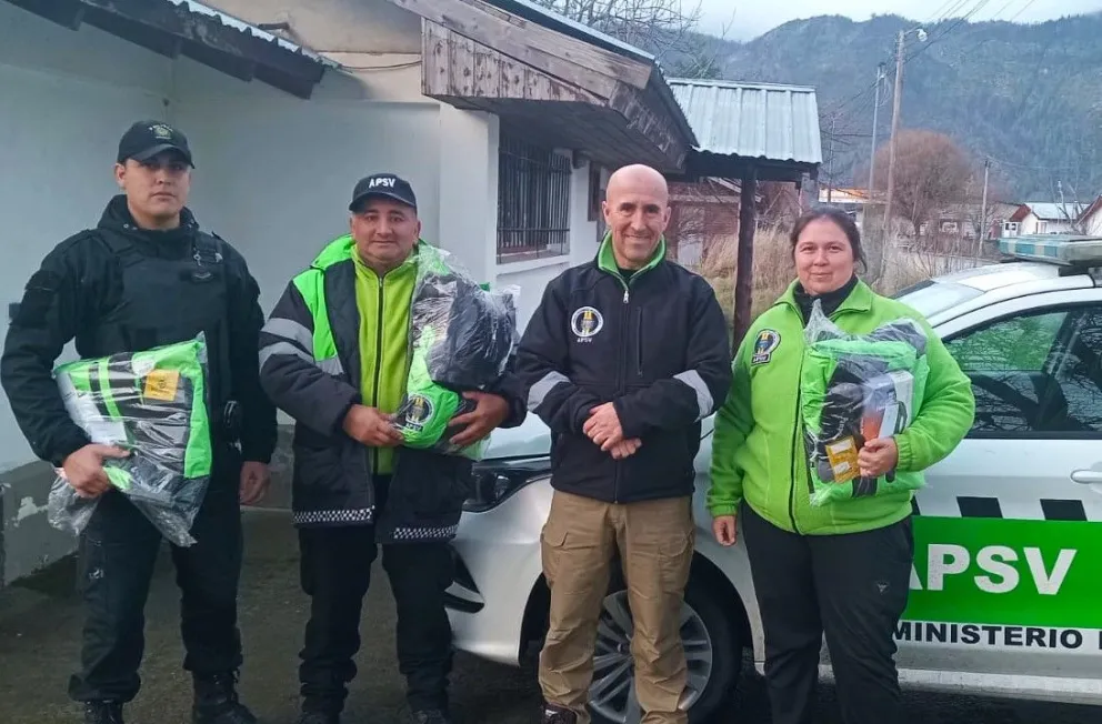 Chubut entregó nuevo equipamiento invernal a las delegaciones de la Agencia de Seguridad Vial