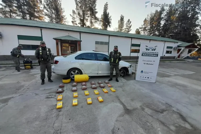 Cayó un narco salteño con más de 25 kilos de droga