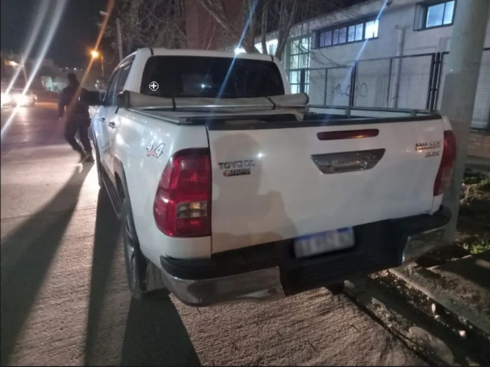 Comodoro: le robaron la camioneta frente a su casa y apareció horas después en otro barrio