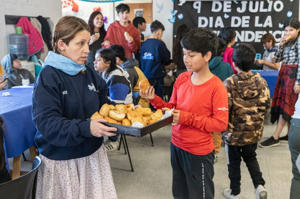 Se realizó una peña por el Día de la Independencia en Patria Grande