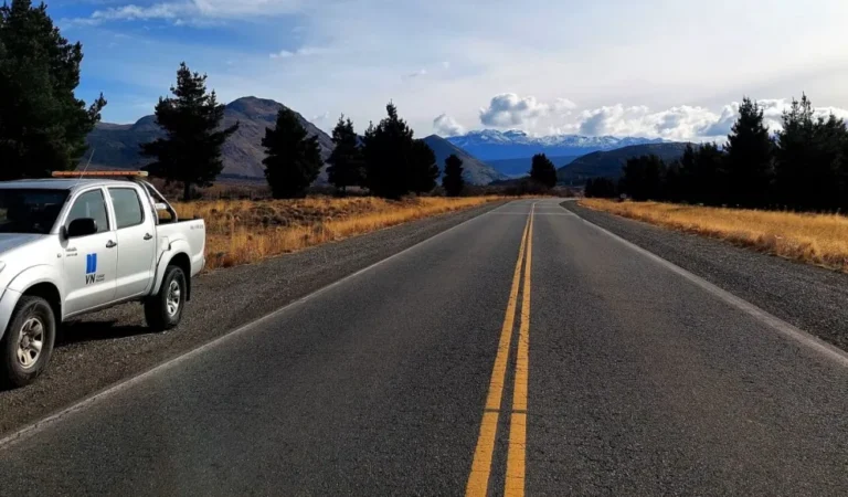 Rutas habilitadas en Chubut, pero con barro, baches y visibilidad reducida