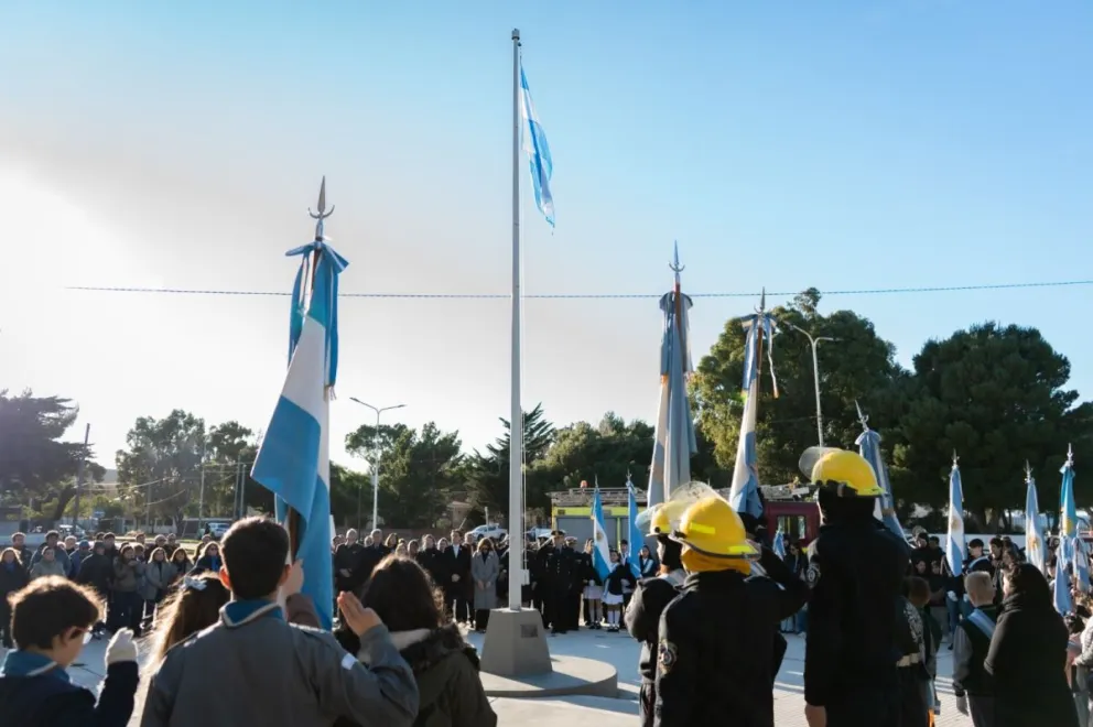 Rada Tilly celebró el 209° aniversario de la Independencia Argentina