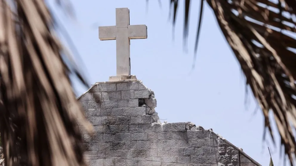 El papa León XIV pidió a Netanyahu un alto al fuego tras el ataque a una iglesia en Gaza