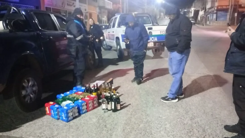 Secuestraron bebidas alcohólicas por venta ambulante