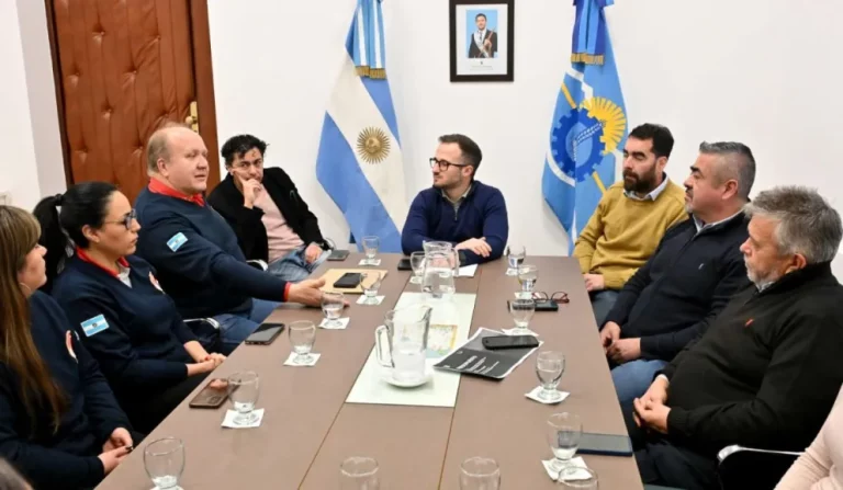 El Gobierno del Chubut avanza en una resolución institucional de temas vinculados a los Bomberos Voluntarios