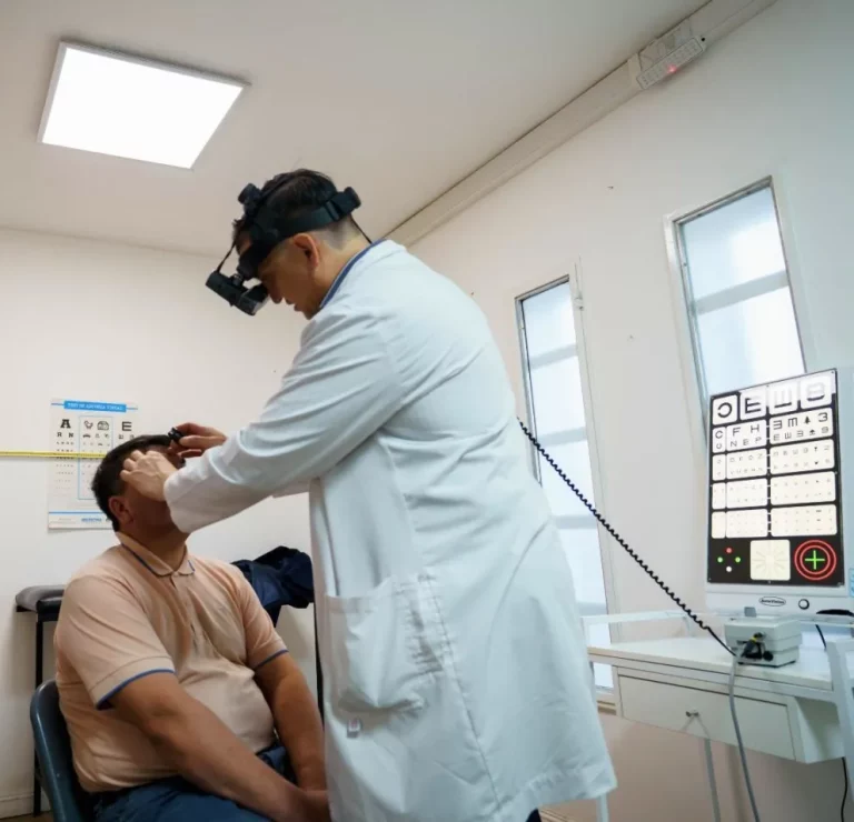 Salud Municipal concretó una jornada de control oftalmológico en el CAPS de Fracción 14