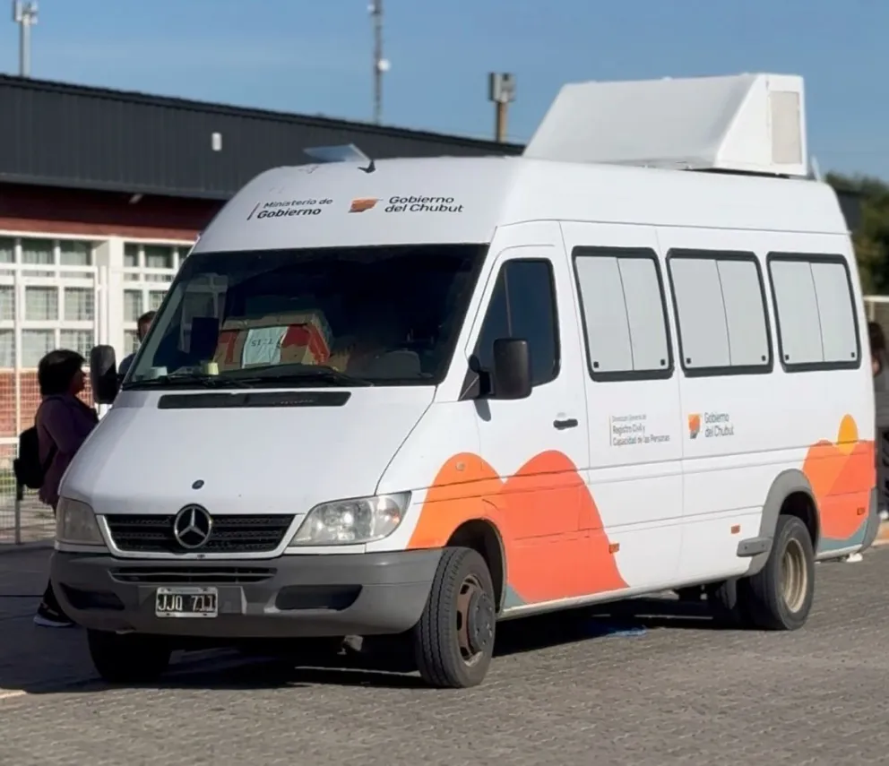 El Registro Civil Móvil realizará operativos de documentación en Comodoro Rivadavia