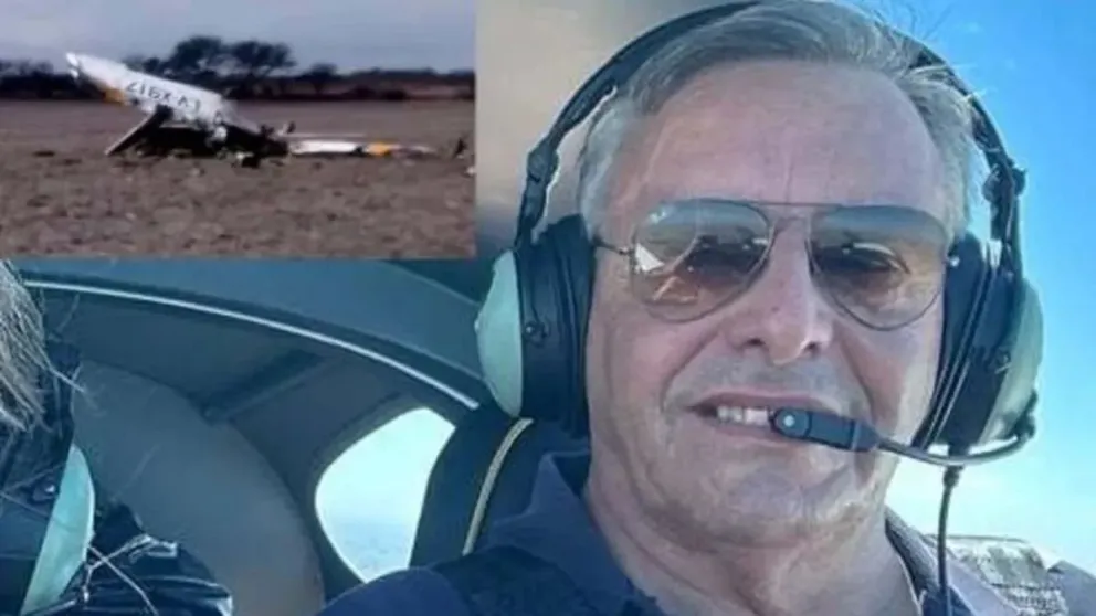 Falleció intendente cordobés tras estrellarse en su avioneta