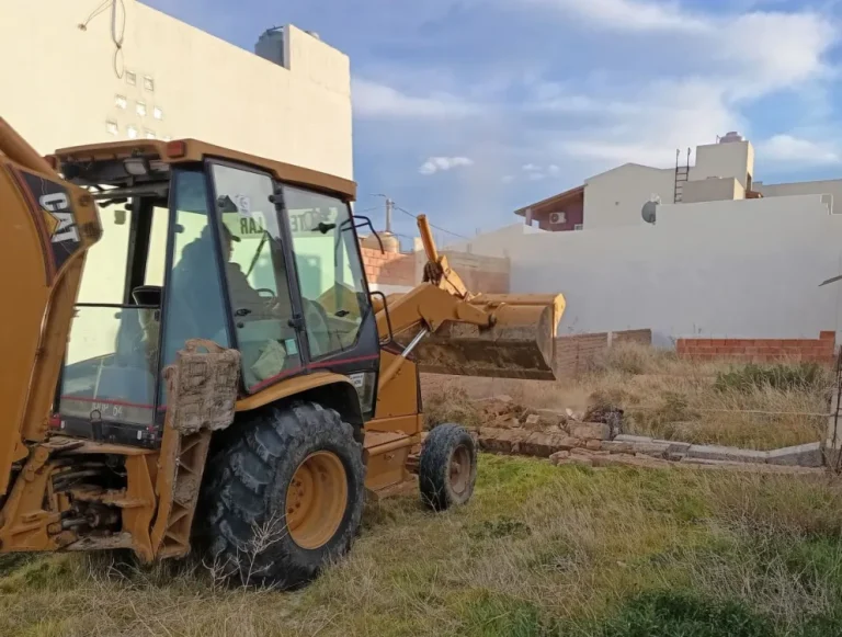 Se recuperaron dos terrenos en el Barrio Rodríguez Peña