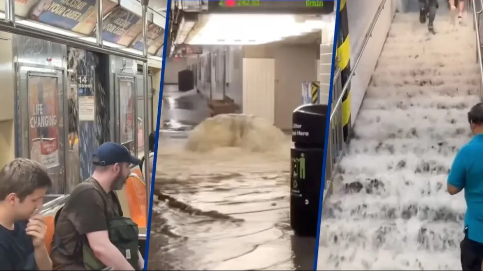 Dos muertos en Nueva Jersey por inundaciones que paralizan el noreste de Estados Unidos