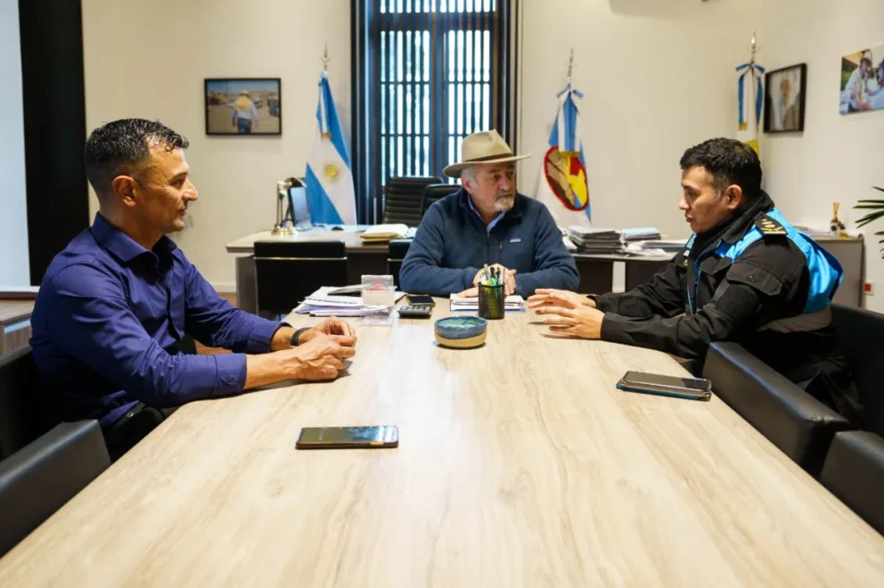 Othar analizó con el nuevo jefe de la Unidad Regional las problemáticas en materia de seguridad