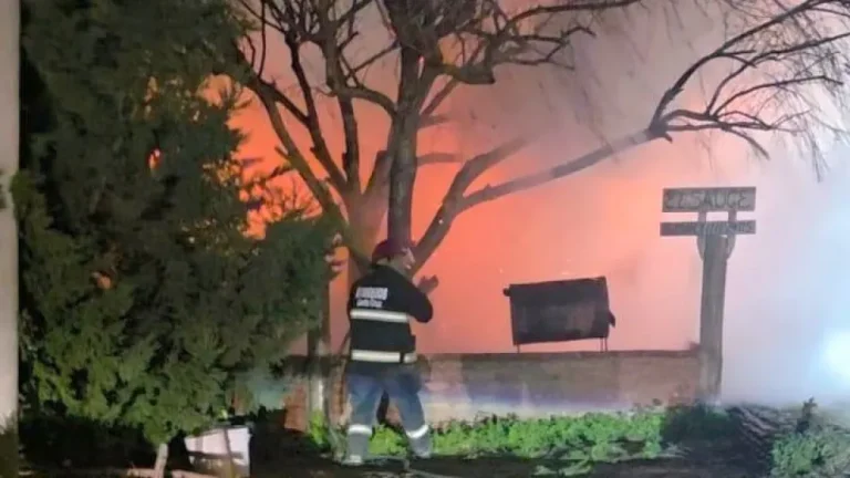 Se incendió su casa tras quedarse dormido fumando
