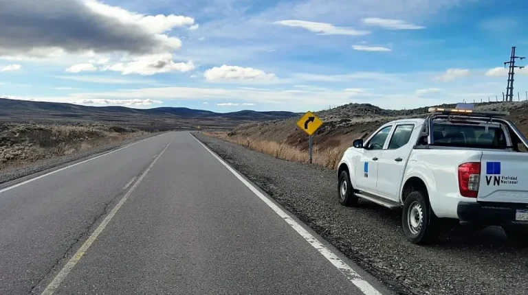 Rutas habilitadas pero con alerta por viento y calzada deformada